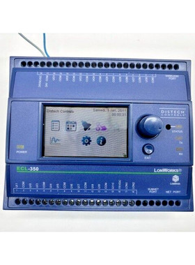DISTECH CONTROLS LONWORKS ECL-350 PROGRAMMABLE CONTROLLER 20