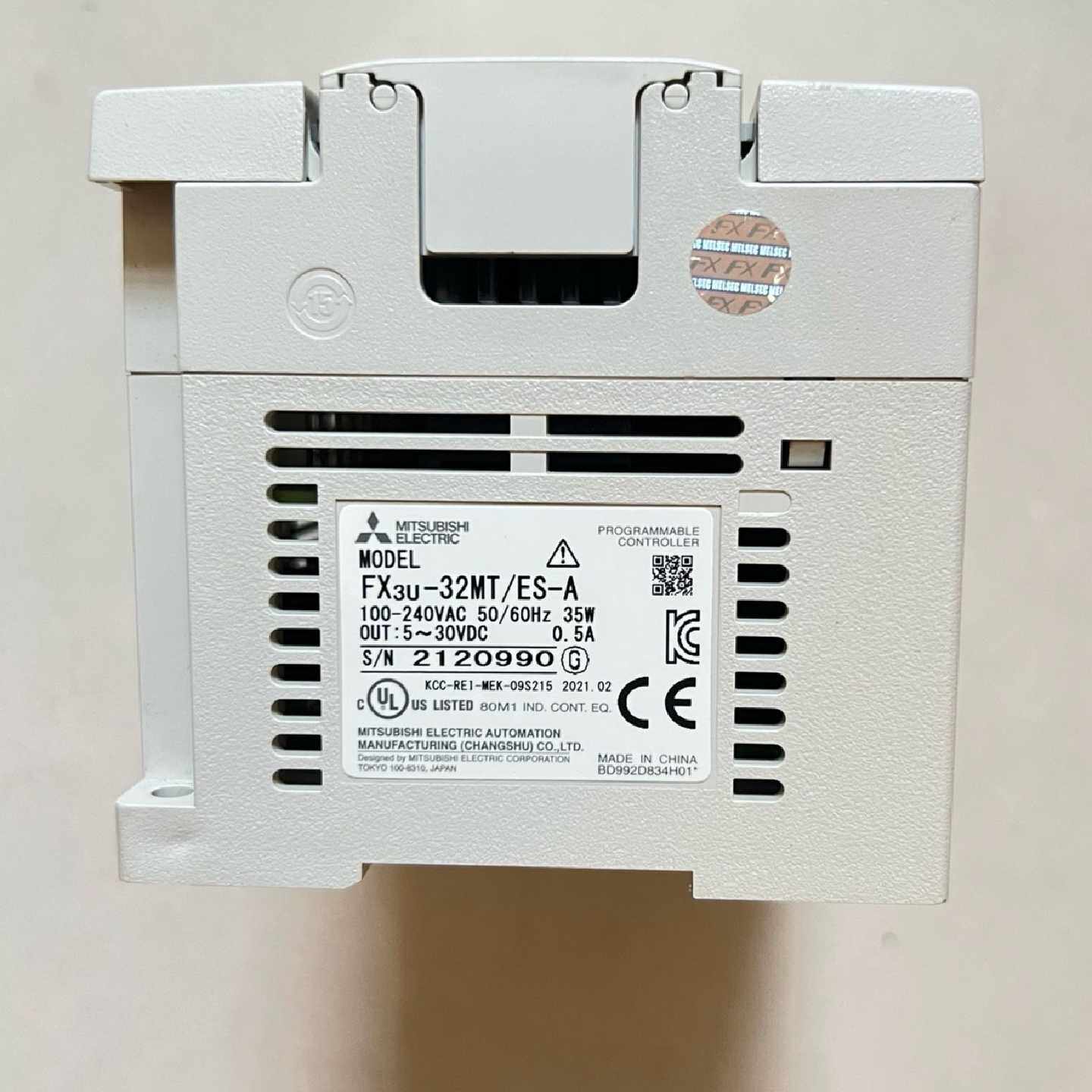 三菱PLCFX3U32MTESA原装正品拆机件
