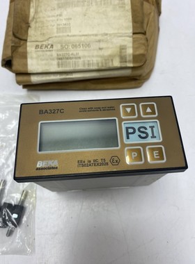 Beka BA327C-ALM 4 1/2 数字面板安装指示灯 4-20mA