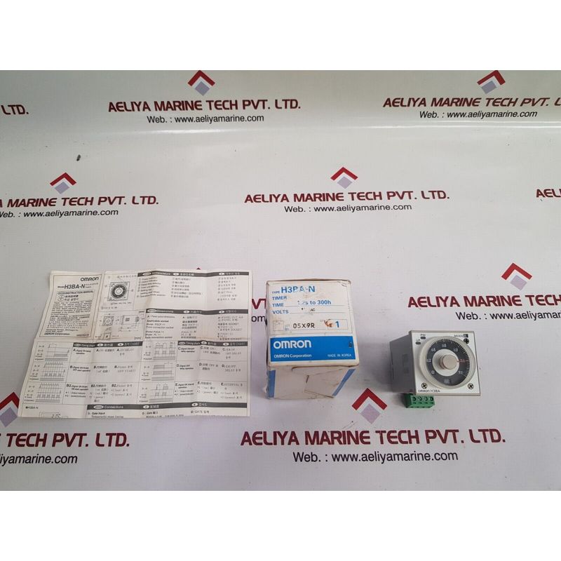 OMRON H3BA-N Timer A Stato Solido 1.2S-300H 110 VAC 50/60 HZ