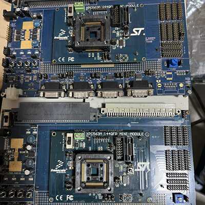 飞思卡尔XPC563M144QFP开发板一套成色如图功