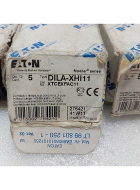 Eaton XTCEXFAC11 Auxiliary Contact Block DILA-XHI11 - Lot of