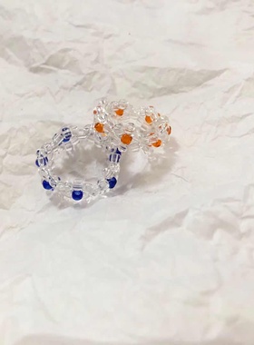 买二送一山楂ylyl同款编织戒指