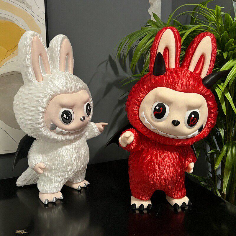 3D打印拉布布大天使装饰摆件