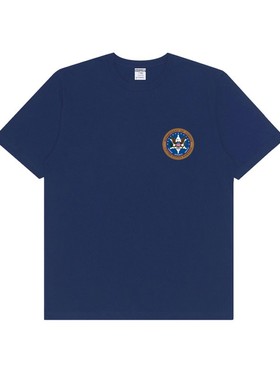 美国LAPD治安官sheriff短袖战术T恤纯棉真人CS识别服半袖男士青年