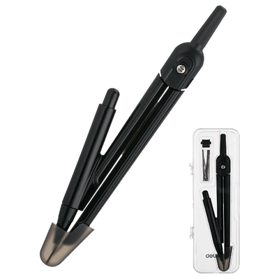 得力金属学生圆规批发包邮