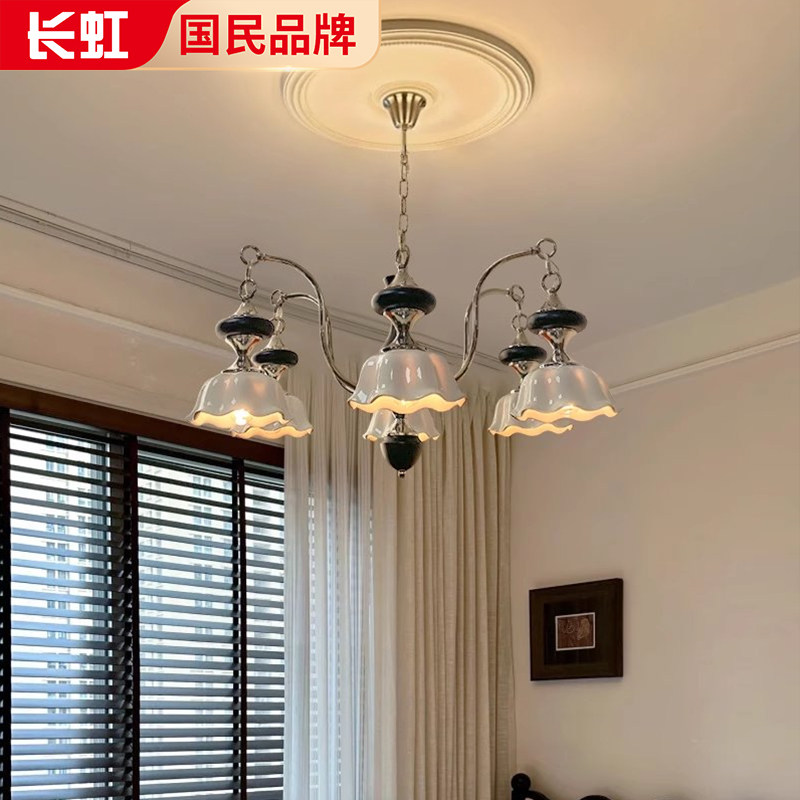 欧式现代客厅吊灯南洋风法式复古