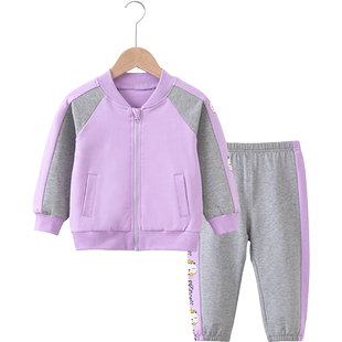 女童春秋装卫衣套装女秋款两件套女孩儿童秋款衣服女宝宝秋季童装