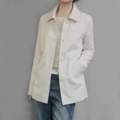 2026春新款翻领短外套女百搭