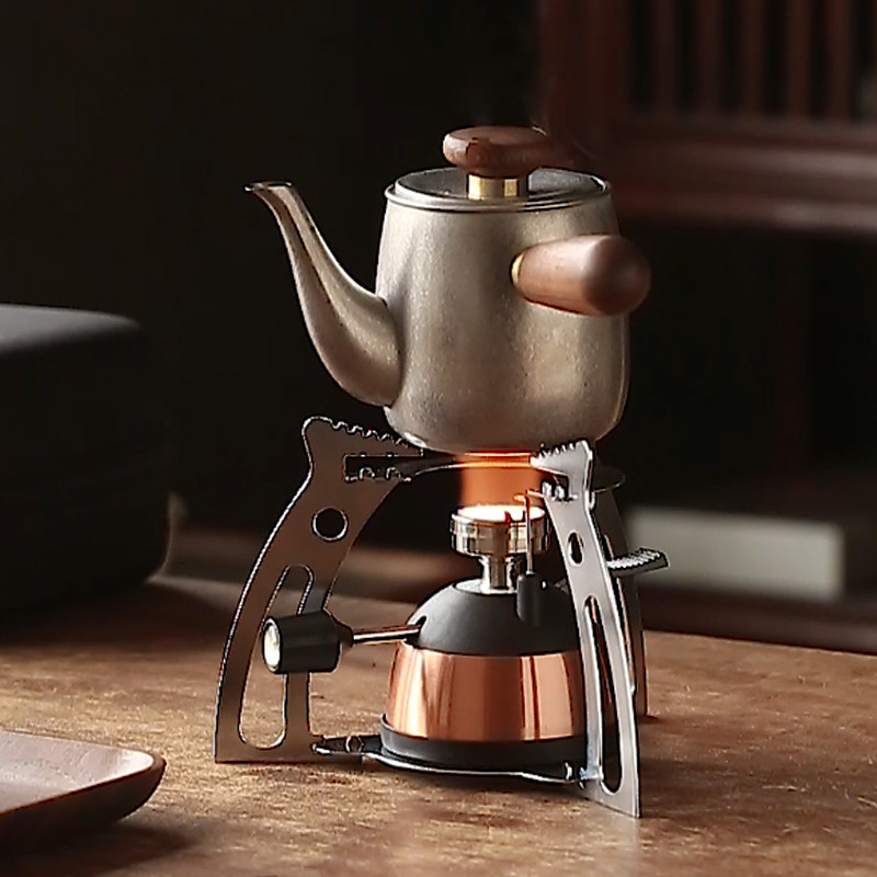 帝国游牧派旅行泡茶壶套装野营煮茶壶户外便捷泡功夫茶壶茶炉茶杯,餐饮具,旅行茶具,淘宝优惠券,粉丝福利购,淘宝优惠卷