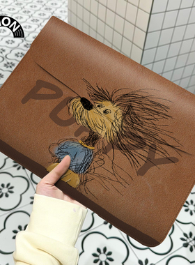 唯鑫V-SION潦草小狗电脑内胆包适用华为matebook14寸保护套联想小新pro16苹果macbook15.6新款平板内胆包12寸