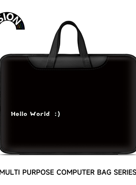VISION像素孔龙笔记本电脑包手提适用苹果macbook15点6寸小新air13.3华为matebook联想女14内胆pro保护套