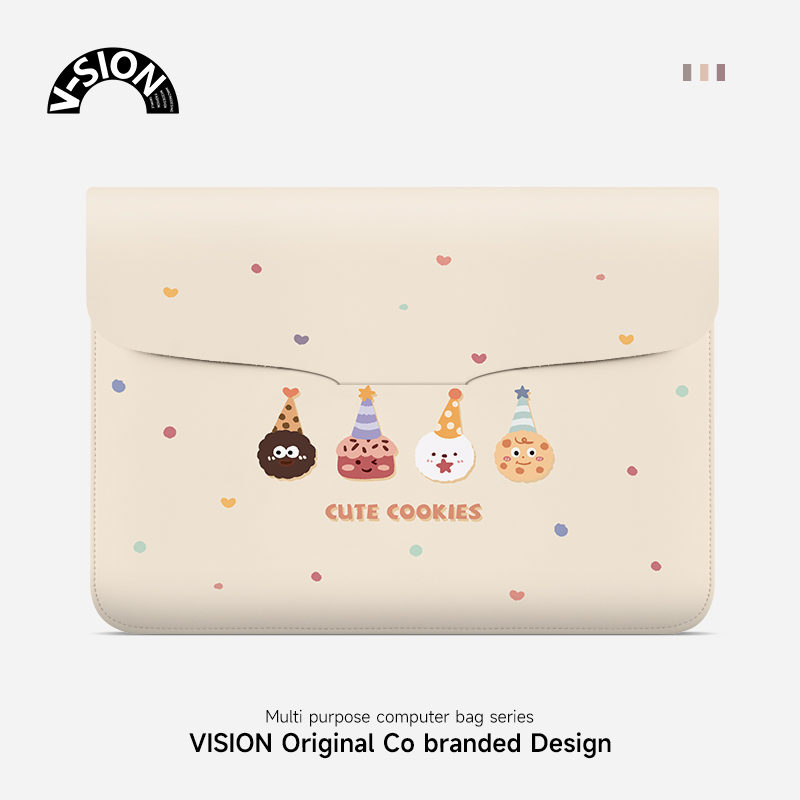 V-SION原创插画笔记本电脑包14寸