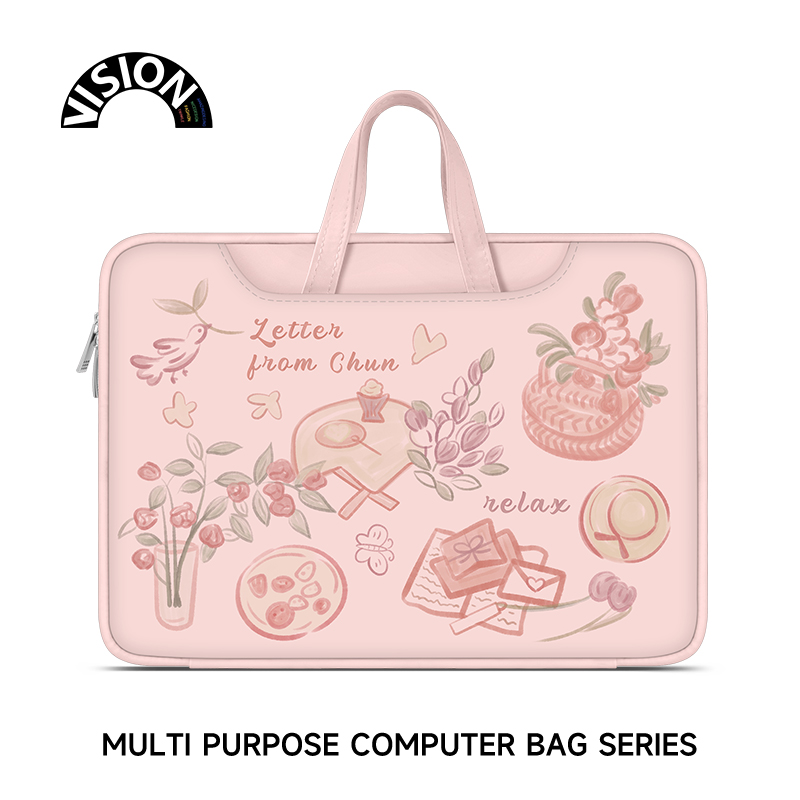 V-SION春日来信笔记本电脑包手提