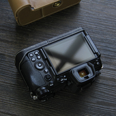 适用尼康Z6iii相机套Z50二斜纹皮套Z8皮革底座ZFC ZF保护套Z30z50