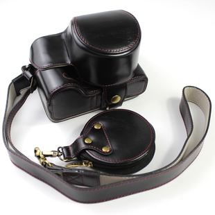 适用尼康Z50相机包 z50半套保护套Z30底座 单肩斜挎复古皮套nikon