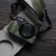 适用佳能g7x3相机套斜挎g7x2复古荔枝纹保护套powershot v1皮套