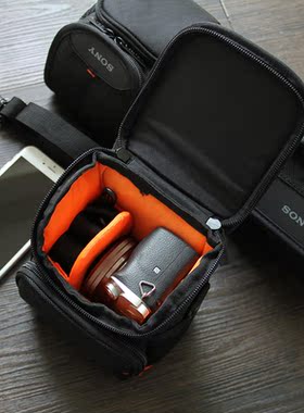 适用索尼zve10ii 2代微单相机包单肩ILCE-a5100摄影包A7M4/a6400