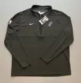 Spurs Dark Gray Half-Zip Long Sleeve Gi