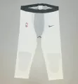 Tight-Fitting Anti-Collision Cropped Pants White Gi