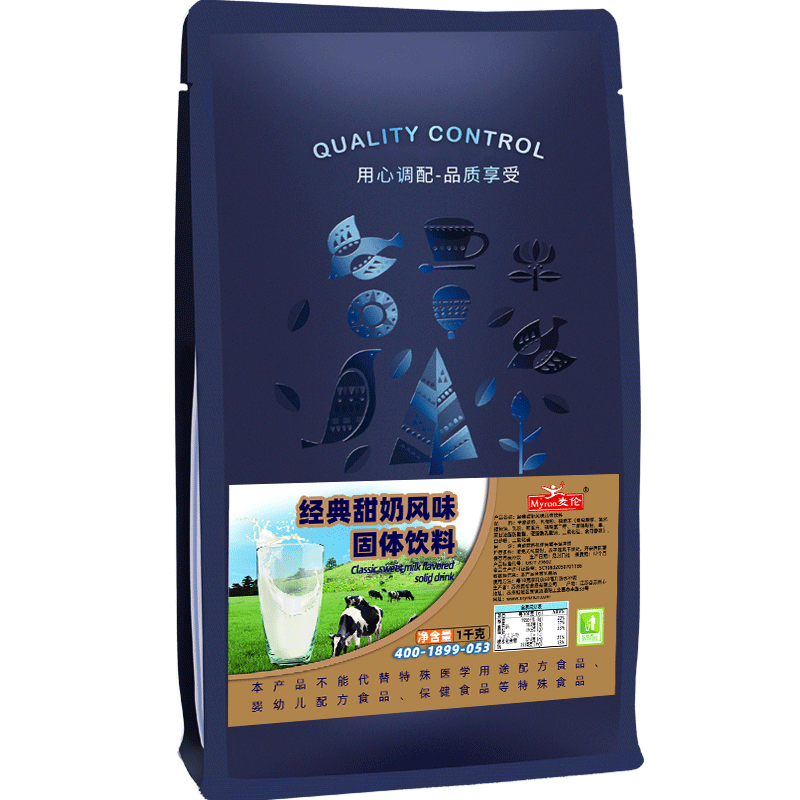 麦伦甜奶粉自助餐商用饮品原料袋装含全脂甜牛奶1kg经典甜奶味粉