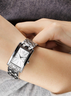 Calvin Klein【清仓款】CK瑞士手表男夜光石英简约时尚情侣腕表