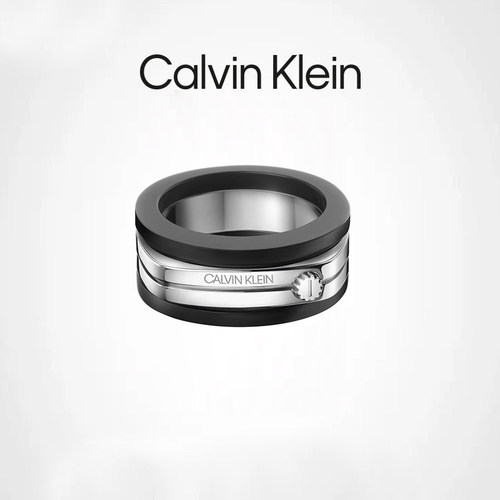 calvinklein强劲ck情侣戒指