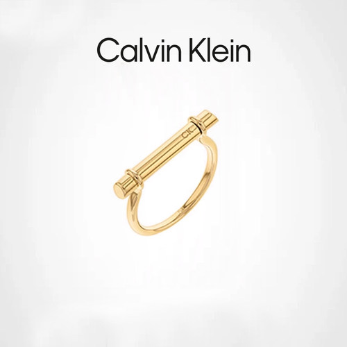 CalvinKlein女士戒指钛钢