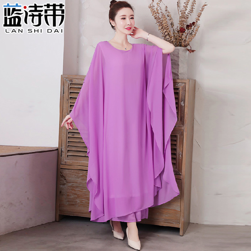 超仙飘逸中式禅服宽松两件套