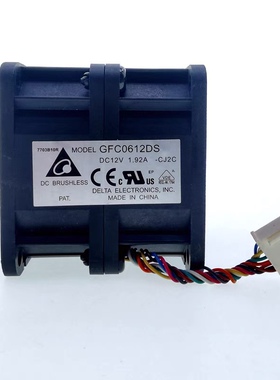 台达6056 12V 1.92A GFC0612DS 服务器 汽车增压高转速暴力风扇