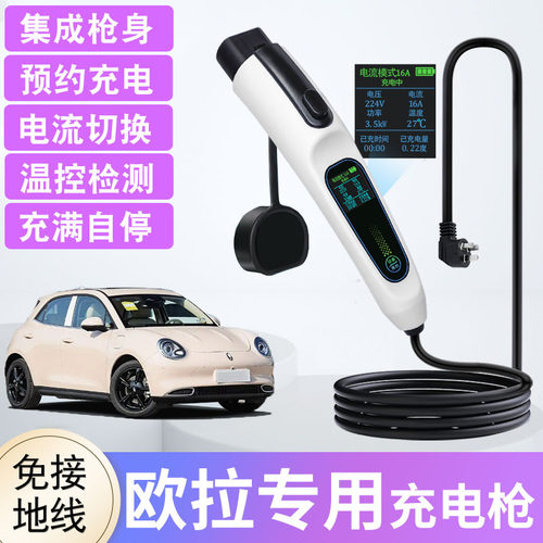欧拉新能源随车充电枪3.5KW/7KW