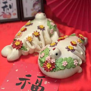 老雁馍胶东花饽饽清明报春小燕子大雁花馍山东馒头送父母节日礼盒