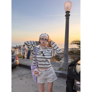 Lin 裤 超优比例 工装 基础百搭显瘦夏日毛边牛仔裤 Xinlei