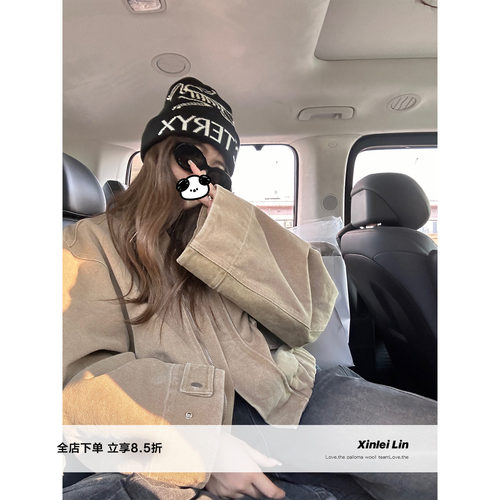 XinleiLin高质感牛仔夹克外套