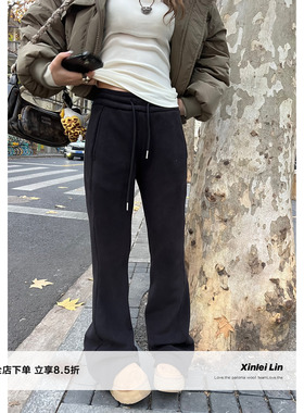 Xinlei Lin “北岛冬日”果果绒复合480g0度以下可穿长腿微喇卫裤