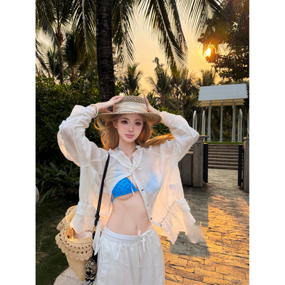 XinleiLin苎麻衬衫裤子套装