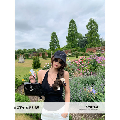 XinleiLin辣妹挂脖吊带背心