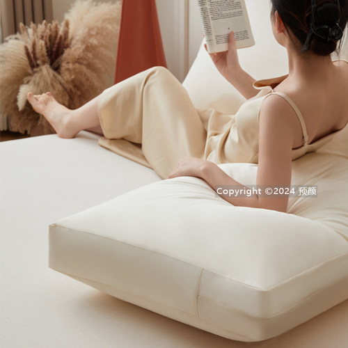 长方形立体纯棉靠垫套
