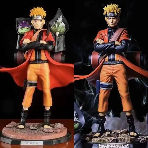 30CM Naruto Anime Figures Uzumaki Naruto Sage Action PVC Shi