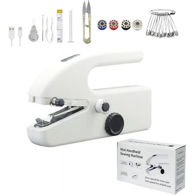 Hand Sewing Machine,Handheld Sewing Machine,Dual Power Suppl