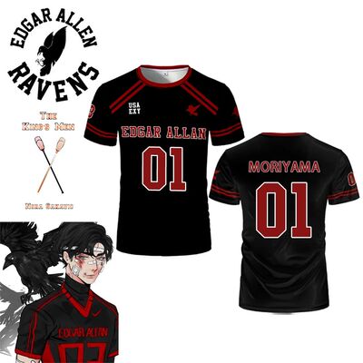 2025 New The Foxhole Court Edgar Allan Ravens Lacrosse Jerse