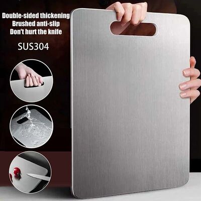 Stainless Steel Thickened Cutting Board Antibacterial Mildew