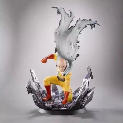 One-Punch Man Saitama Sensei Battle Pose Figure Anime Produc
