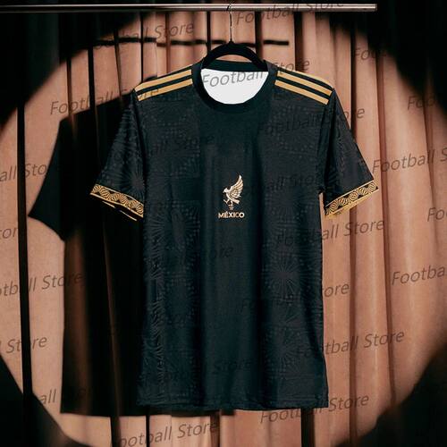 T Shirt For Men Football Jersey Mexico O-Neck Quick Drying N