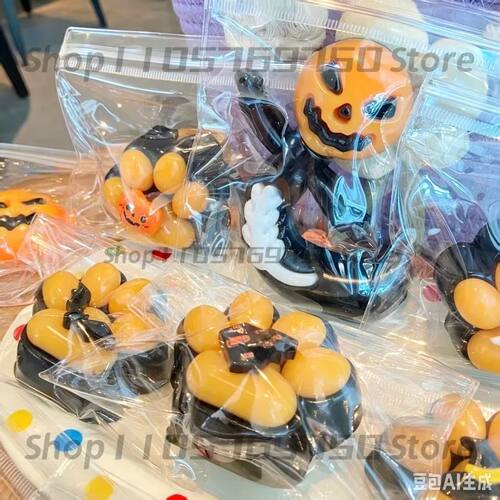 Halloween-Themed Squishy Gift, New and Unique Cat Paw Squish