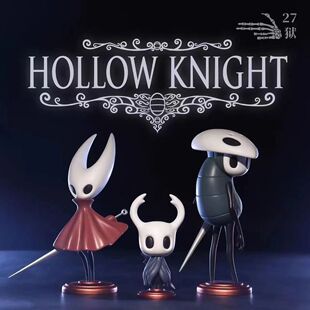 3pcs/set Hollow?Knight Anime Figure GK Game Anime Figurine A