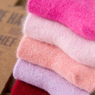 Angola Rabbit&Merino Wool Socks Women Brand Thick Winter Soc