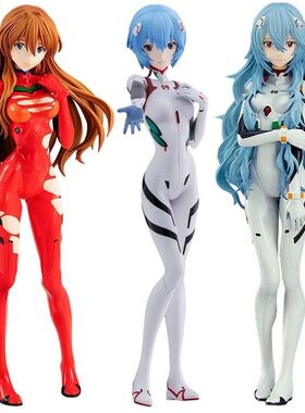 18cm Neon Genesis Evangelion Anime Figure EVA Short Hair Rei