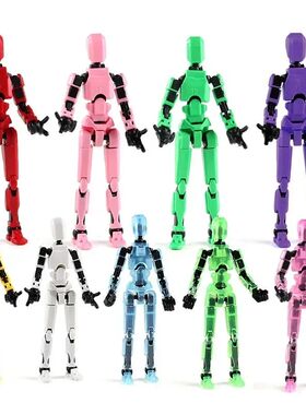 New Titan 13 Action Figures T13 Figure 3D Printed Multi-Join