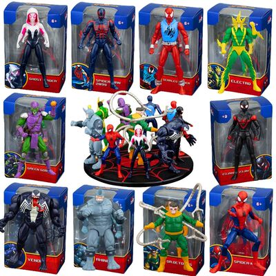 4 inches Original ZD Action Figure Toy Iron Man Scarlet Spid